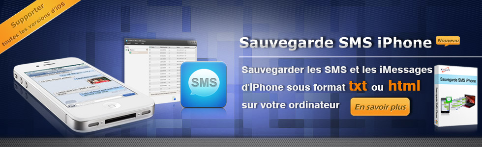 Sauvegarder les SMS et les iMessages d'iPhone sur votre ordinateur !