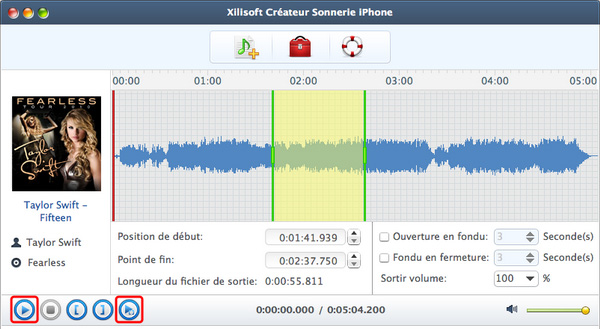 Xilisoft Créateur Sonnerie iPhone pour Mac